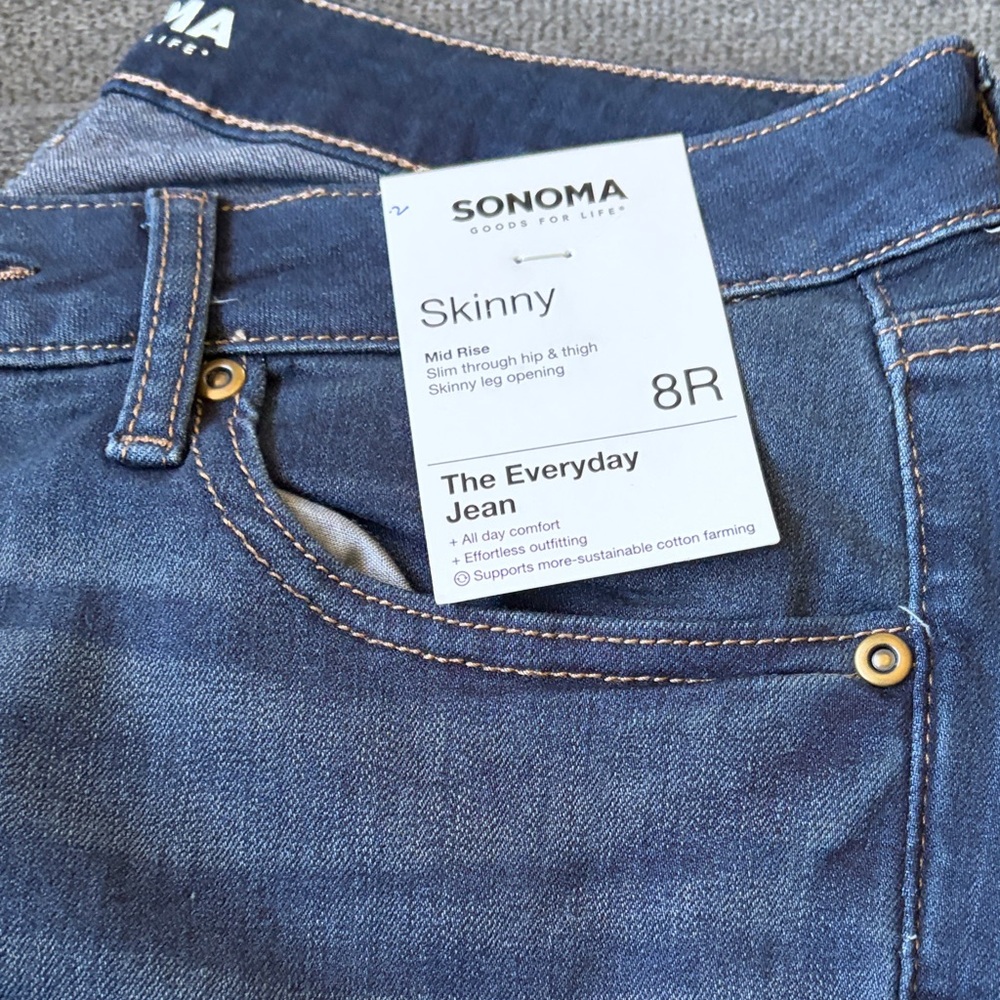 Sonoma Indigo Skinny Everyday Jeans